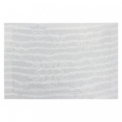 Vinyl Placemat Snowflakes Silver - Set of 12|Napperon argenté en vinyle à motif de flocons de neige - ensemble de 12