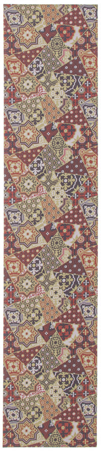 Carpette Bellezza rougevert 2 pi 2 po x 16 pi 0 po