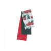 Ensemble de 3 linges à vaisselle à motif de camion rouge et d’arbre - ensemble de 2  paquets de linge pour la cuisine
