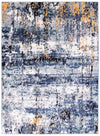 Carpette Paloma Marble bleue - 6 pi 7 po x 9 pi 6 po