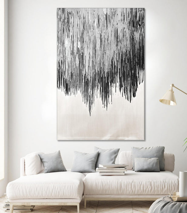 Œuvre d’art murale Giant Art « Stained Shower Ii » 72 x 48