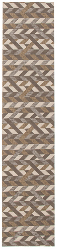 Carpette Bellezza brun foncé 2 pi 2 po x 12 pi 0 po