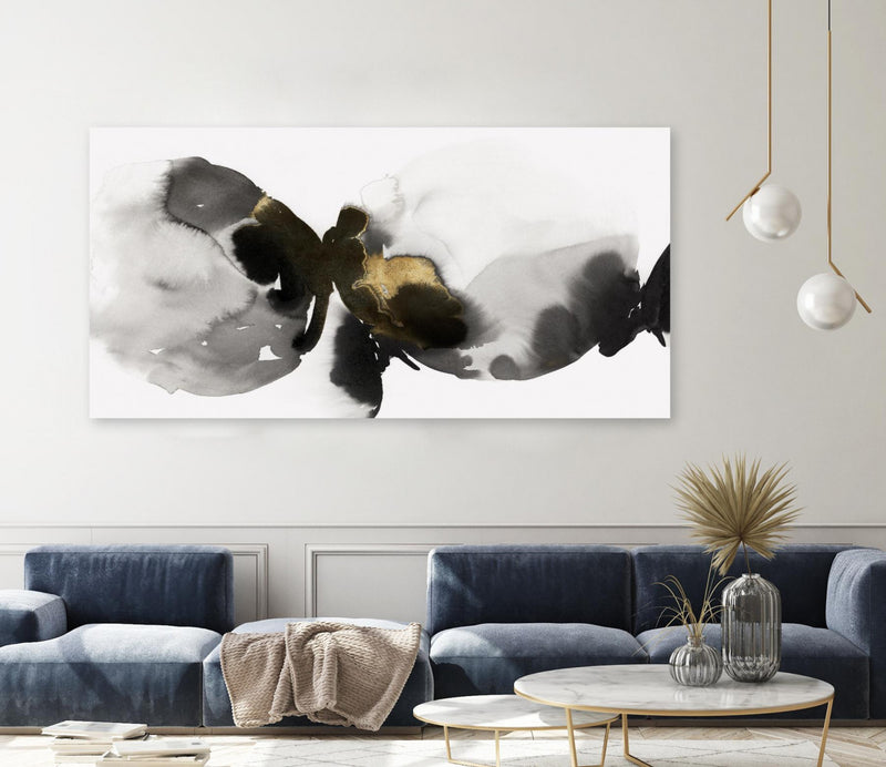 Œuvre d’art murale Giant Art « Flowing Rythm Ii » 72 x 36