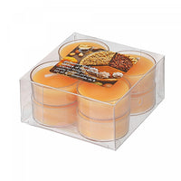 Paquet de 8 bougies chauffe-plats parfumées à arôme de délice d’automne - ensemble de 2 paquets de bougies
