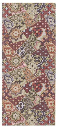 Carpette Bellezza rougevert - 2 pi 2 po x 6 pi 0 po