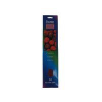 Bâtons à arôme de cerise d’Esscents - ensemble de 8 paquets de bâtons d’encens