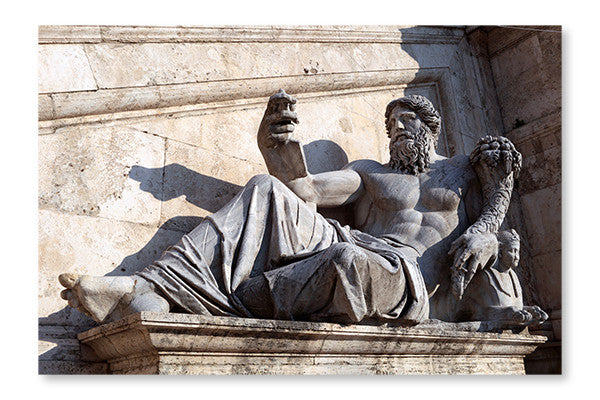  Palazzo Senatorio 28 po x 42 po : Cadre d'art mural et panneau de tissu