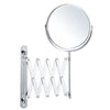 Miroir extensible grossissant 3x Danielius à 2 côtés pour la salle de bain