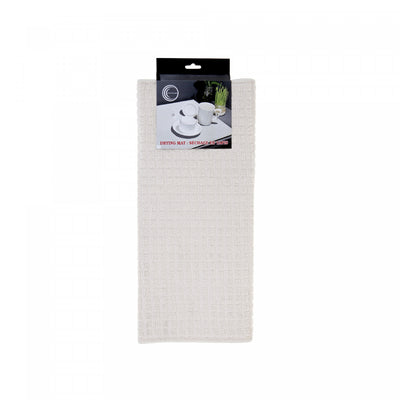 Microfibre Drying Mat Natural - Set of 2|Tapis d’égouttage en microfibre de teinte naturelle - ensemble de 2