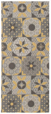 Carpette Bellezza grise 2 pi 2 po x 4 pi 0 po - Ensemble de 2