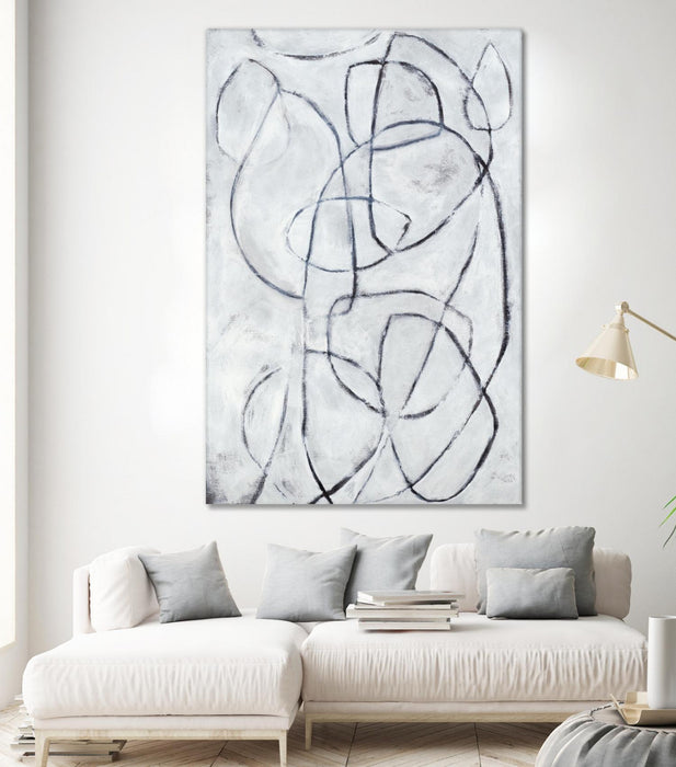 Œuvre d’art murale Giant Art « Suspended Time » 72 x 48