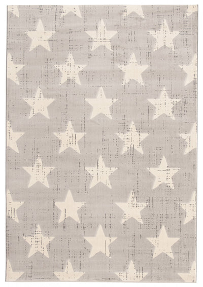 Ira Light Grey 5'3" x 7'7" Area Rug