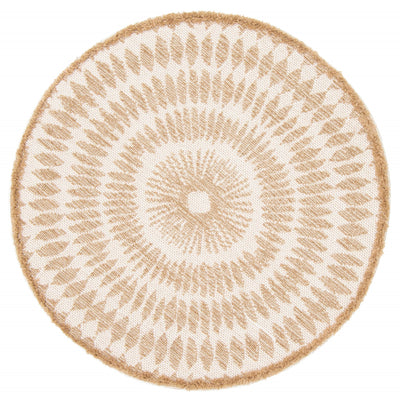 Blaine Taupe Area Rug - 8'0" x 8'0"