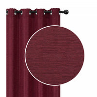 Panneau coupe-lumière Linea de 84 po bourgogne en jacquard