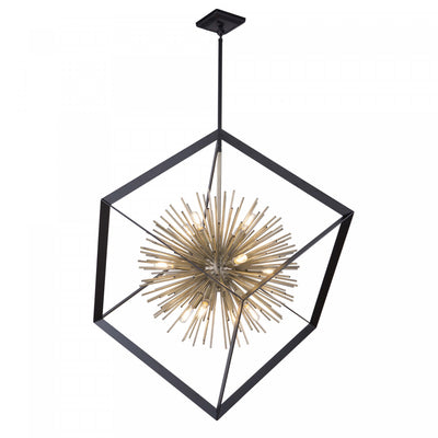 Sunburst  12-Light Chandelier 