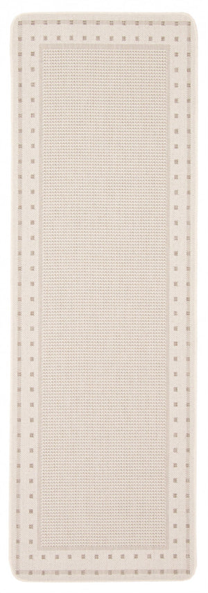 Carpette Clementine ivoire - 2 pi 2 po x 6 pi 7 po