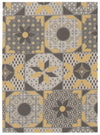 Carpette Bellezza grise 2 pi 2 po x 3 pi 0 po - Ensemble de 2