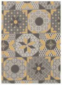 Carpette Bellezza grise 2 pi 2 po x 3 pi 0 po - Ensemble de 2