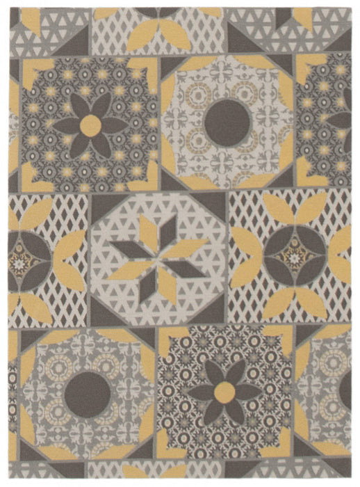 Carpette Bellezza grise 2 pi 2 po x 3 pi 0 po - Ensemble de 2