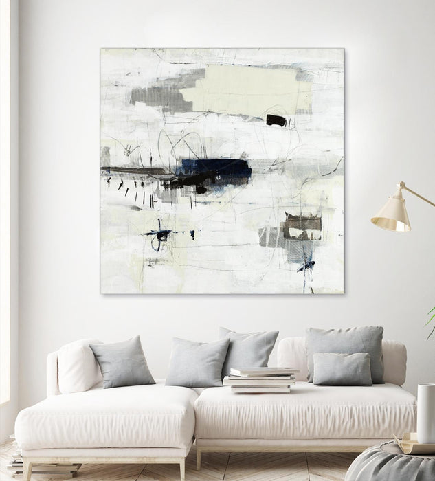 Œuvre d’art murale Giant Art « Parting With Reality » 54 x 54