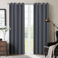 Rideau à oeillets Sandia 54 po x 95 po (ensemble de 2) - bleu
