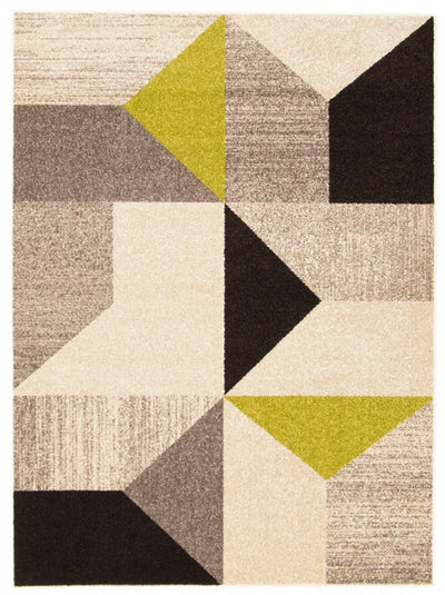 Hadley Grey / Green 6'7" x 9'6" Area Rug