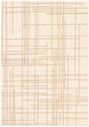 Carpette Sadie Burburry champagne taupe - 7 pi 10 pox 10 pi 2 po
