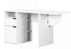 Table d’artisanat extensible Crea - blanc solide