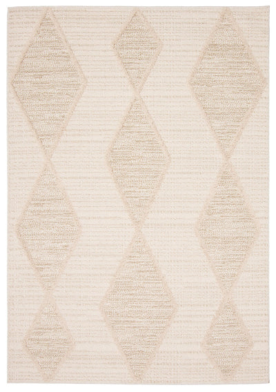 Ebba Beige Area Rug - 5'0" x 7'0"