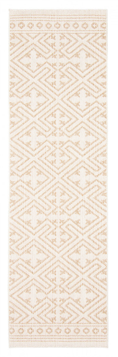 Penney Taupe Area Rug - 2'6" x 12'0"