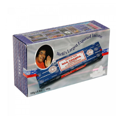 Nagchampa Incense 100 Gram - Set of 6|Encens Nagchampa 100 grammes - ensemble de 6