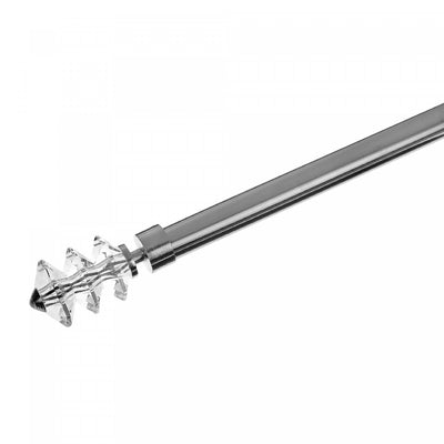 25/28mm Drape Pole Set Paragon - Nickel66-120 Drape Accessories|Ensemble de tringles à rideaux Paragon de 25 à 28 mm - accessoires pour rideaux de couleur nickel de 66 à 120 po