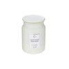Bougie parfumée de luxe de 19 oz à arôme de daim blanc avec couvercle en verre - ensemble de 2