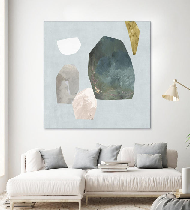 Œuvre d’art murale Giant Art « Assembly I » 72 x 72