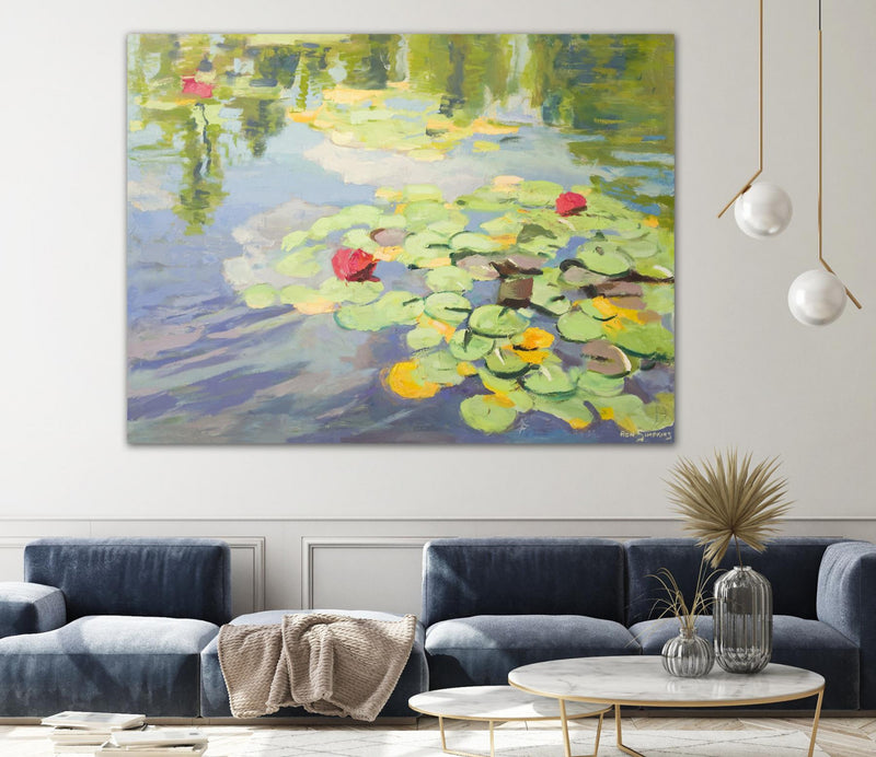 Œuvre d’art murale Giant Art « No Cloudy Days » 72 x 54