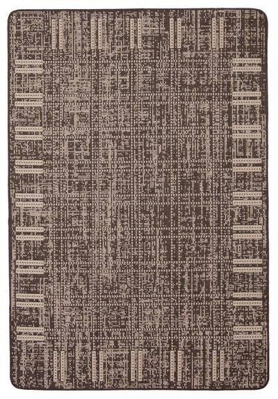 Joni Chocolate Area Rug - 4'4" X 6'5" 