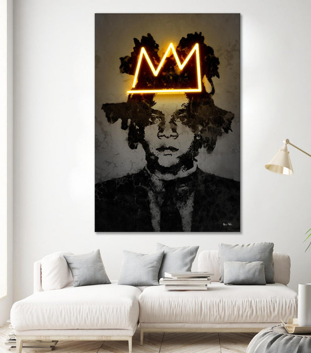 Œuvre d’art murale Giant Art « Basquiat » 84 x 54