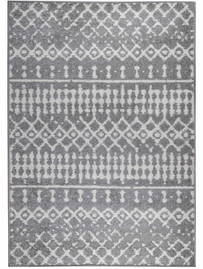 Lavan L Grey Mor 3x5 Area Rug