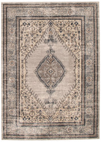 Carpette Octavian Bijar ivoire - 3 pi 11 pox 5 pi 11 po