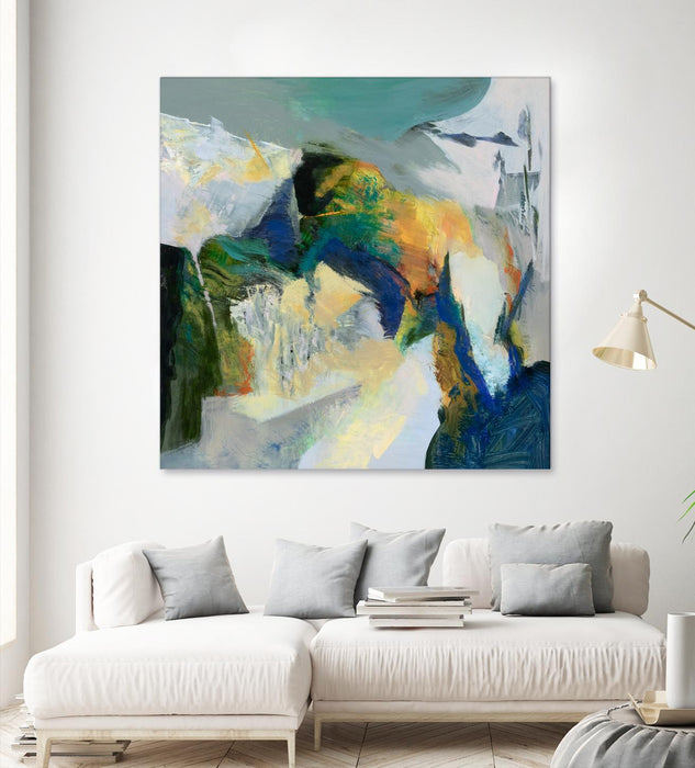 Œuvre d’art murale Giant Art « Iceberg » 72 x 72