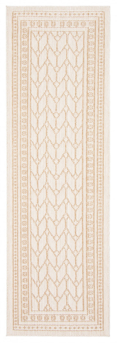 Thandazile Taupe Area Rug - 2'6" x 12'0"