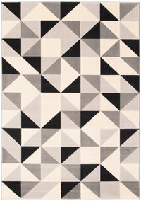 Carpette Nuria noire 5 pi 3 po x 7 pi 7 po