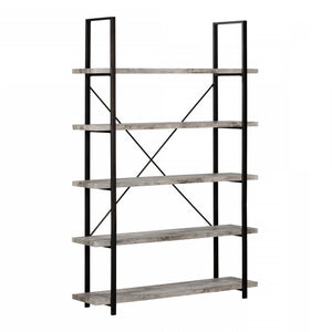 Gimetri Standard 5-shelf  Shelving Unit - Soft Grey | Étagère standard Gimetri à 5 tablettes - gris clair | D83GW2PB
