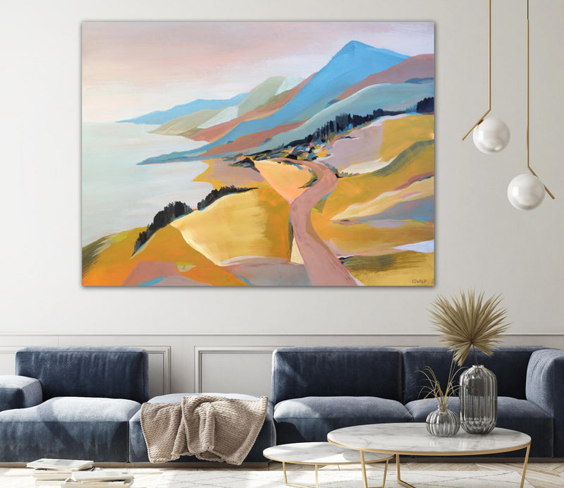 Œuvre d’art murale Giant Art « Monterey To The Sea » 72 x 54