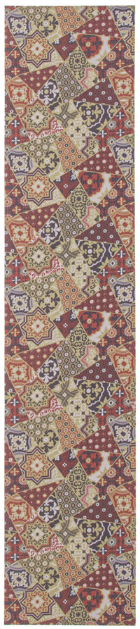 Carpette Bellezza rougevert 2 pi 2 po x 26 pi 0 po