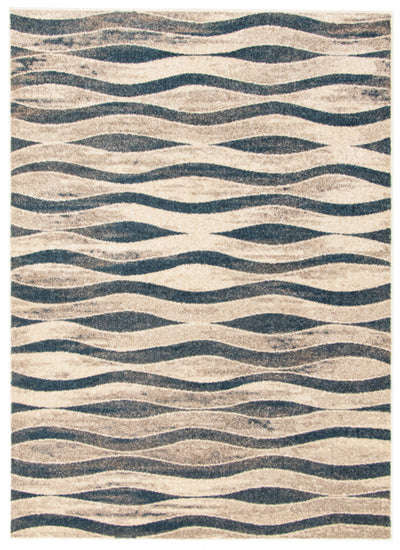 Arusha Ivory / Blue 6'7" x 9'6" Area Rug
