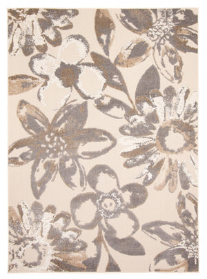 Carpette Angie ivoire - 6 pi 7 po x 9 pi 6 po
