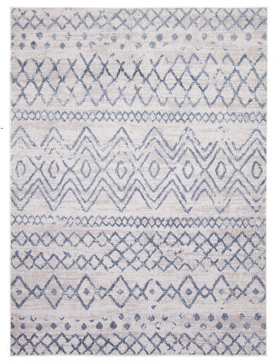 Dita Blue Area Rug - 3'11" X 5'7" 