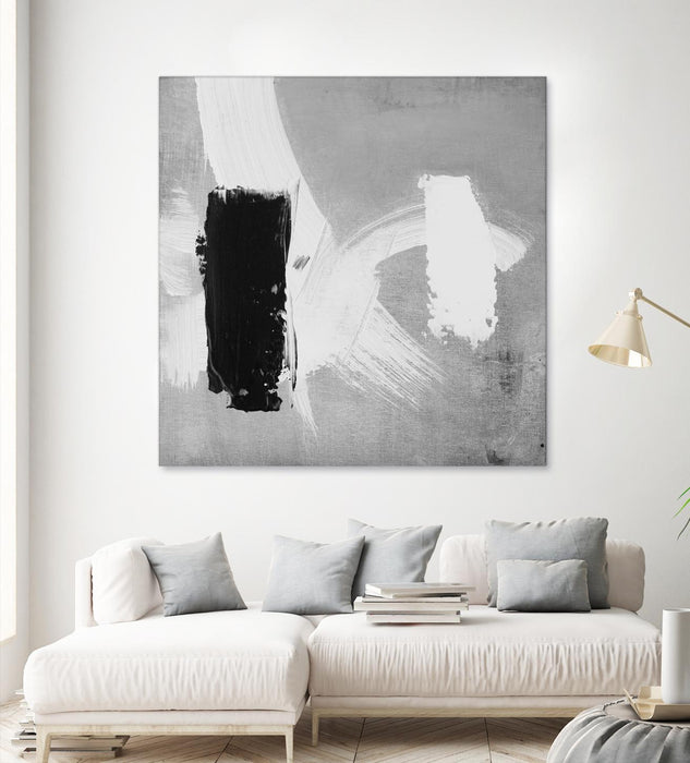 Œuvre d’art murale Giant Art « City Scene Ii » 54 x 54