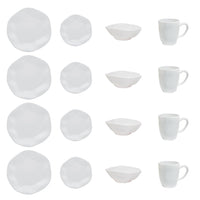  Service de vaisselle Ryo 16 pièces - blanc 